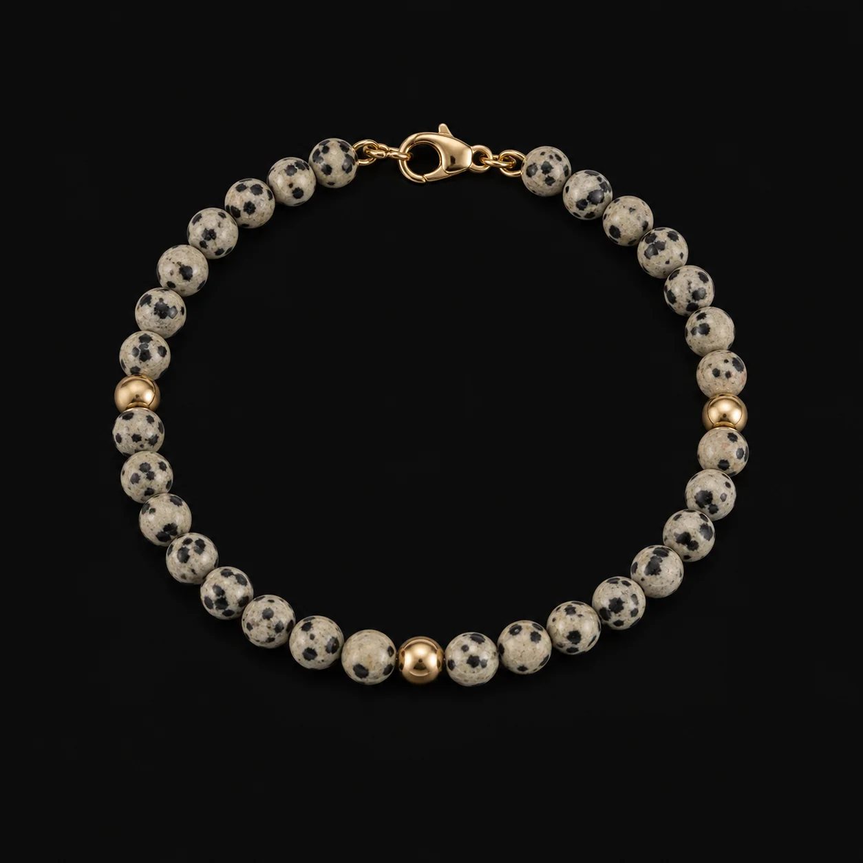 Dalmatian jasper bracelet preview
